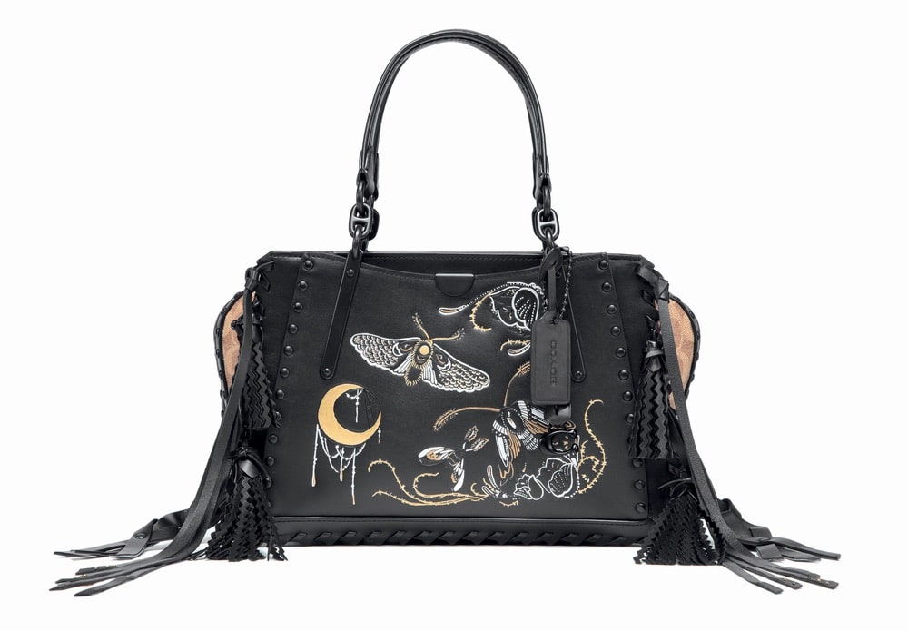 Coach x Chelsea Champlain Dreamer Bag in Signature Canvas with Tattoo