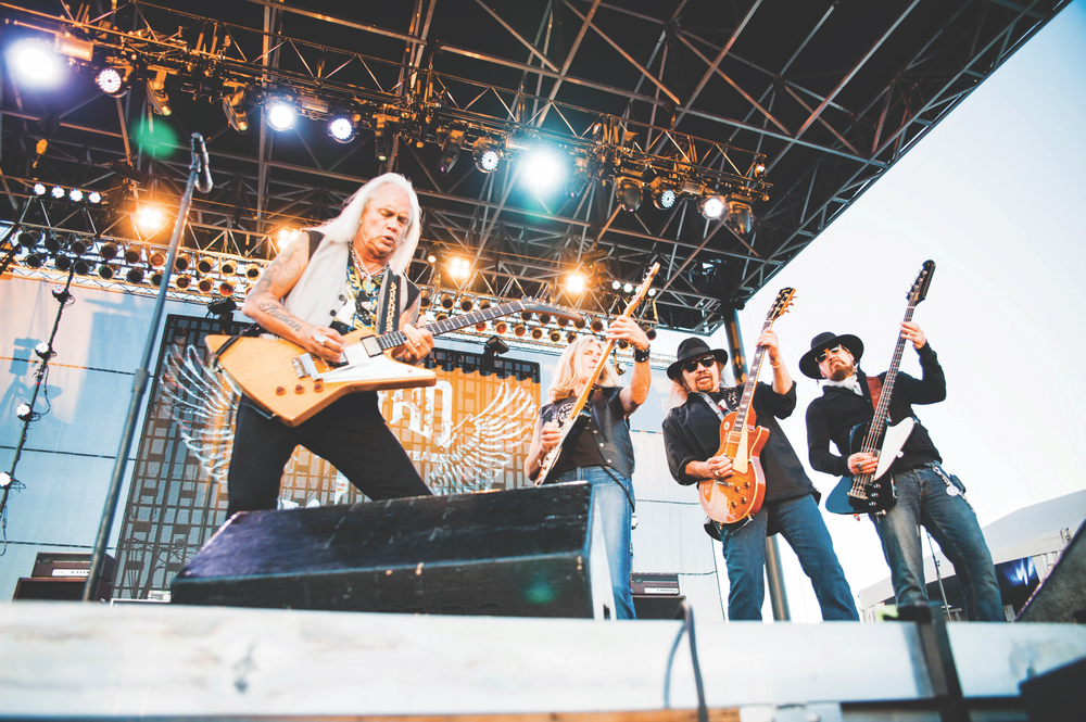 Lynyrd Skynyrd performs at Thunder Valley Casino and Resort in Lincoln, California, in 2013