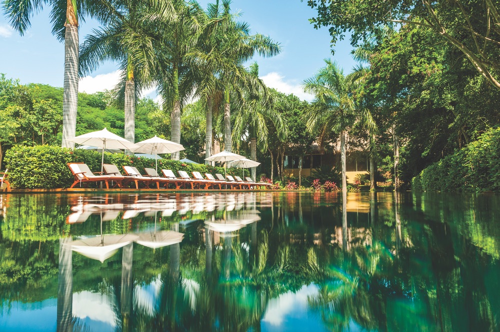 The Zen Grand pool at The Grand Velas Riviera Maya resort in Mexico’s Yucatán Peninsula