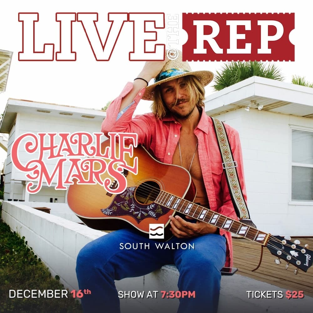 Charlie Mars live at the REP at the Seaside Repertory Theatre in Seaside, FL