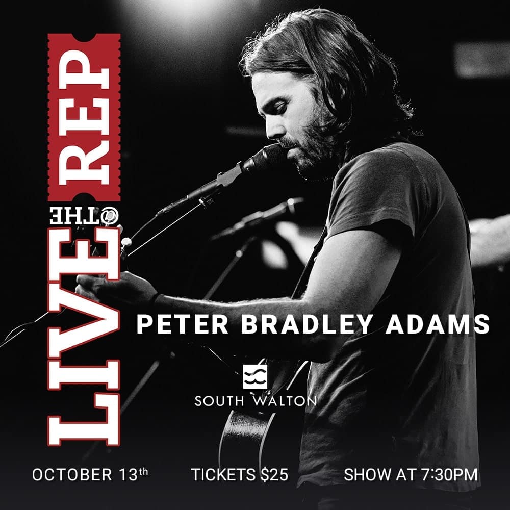 Peter Bradley Adams live at the REP at the Seaside Repertory Theatre in Seaside, FL