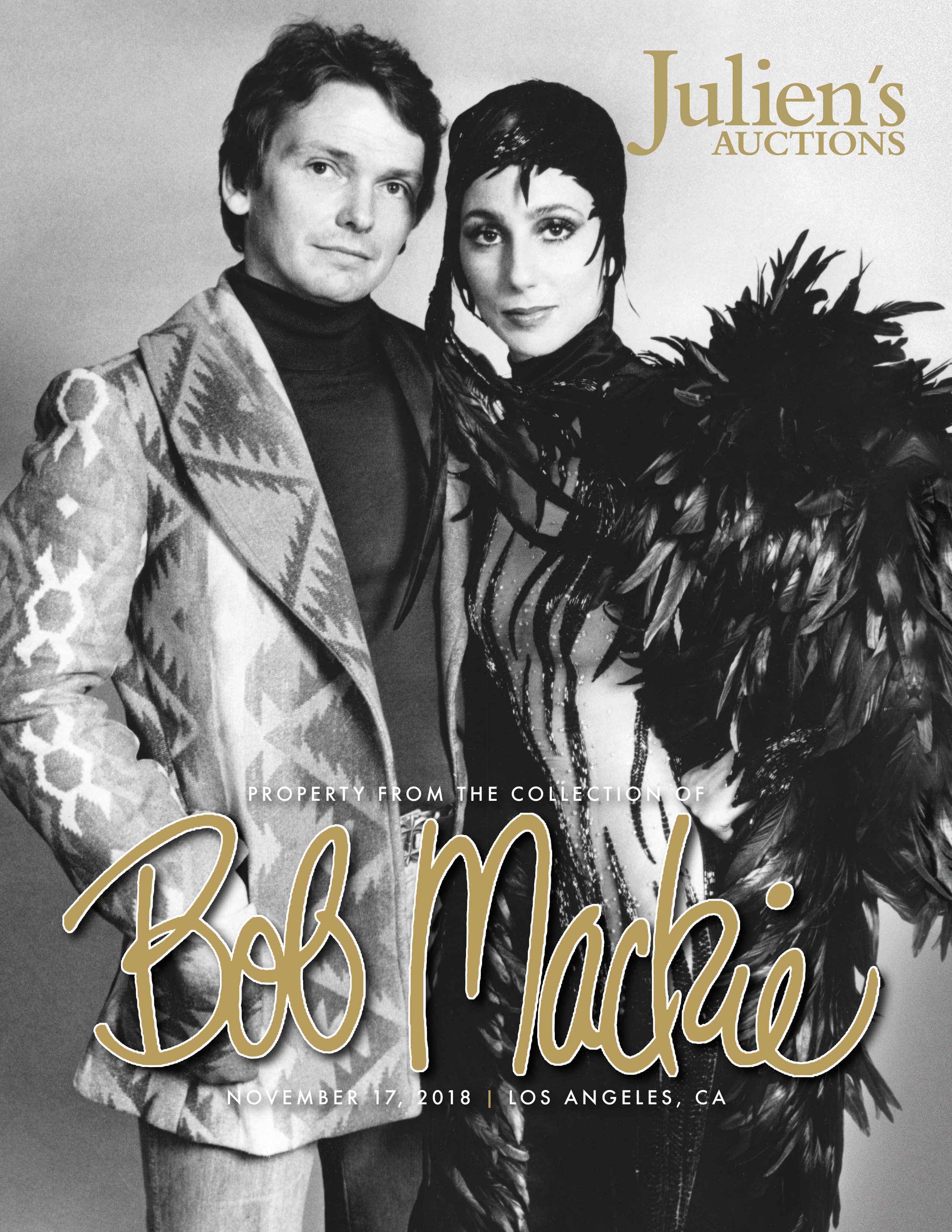 Bob Mackie Collection goes on auction November 17 2018 in Los Angeles