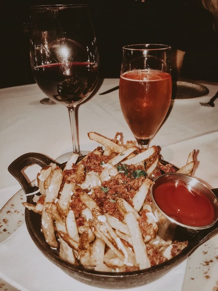 Truffle Fries from Stars Rooftop & Grill Room in Charleston, South Carolina