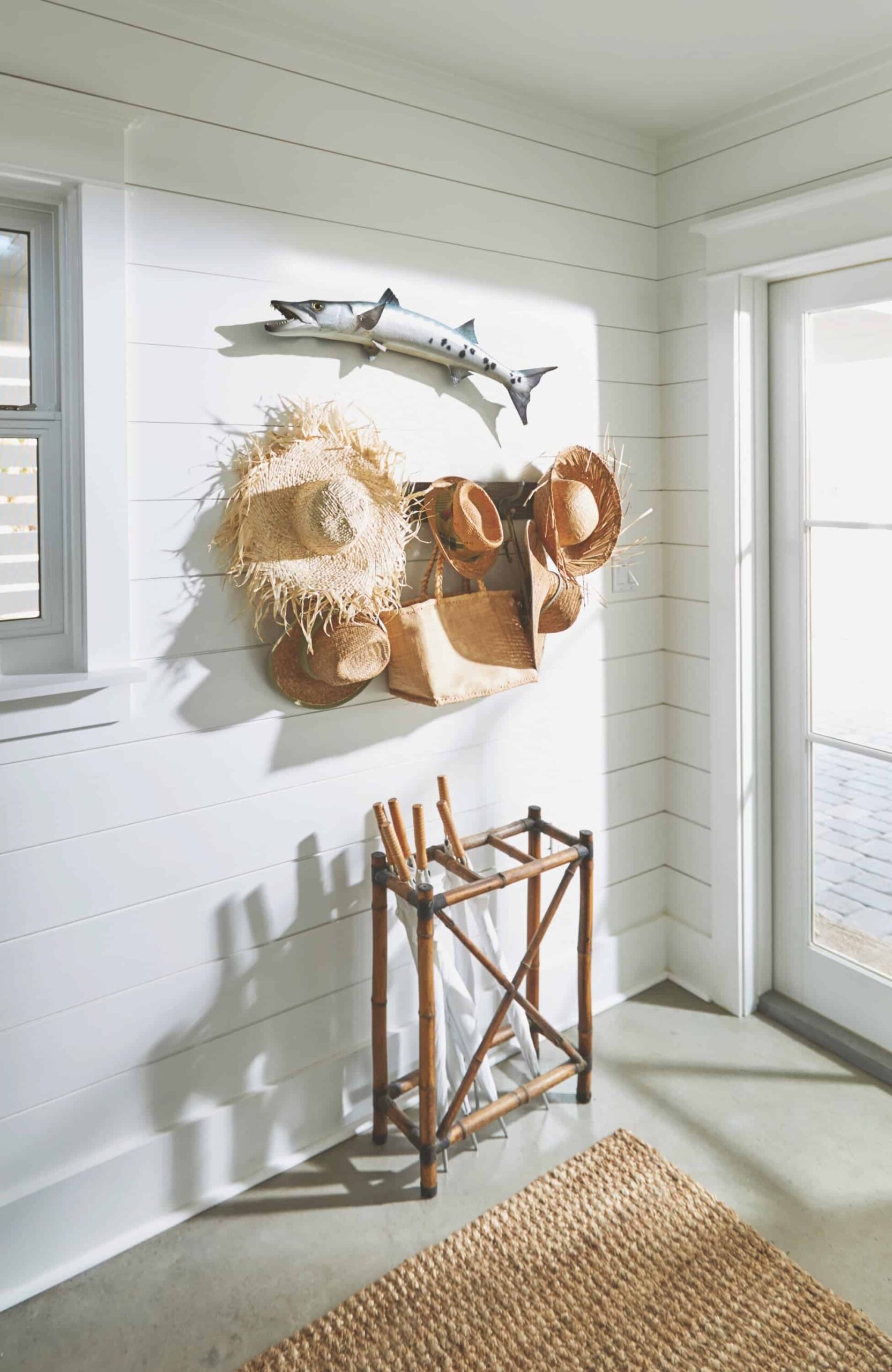Interior details from a home in Grayton Beach, Florida, designed by Holly Shipman