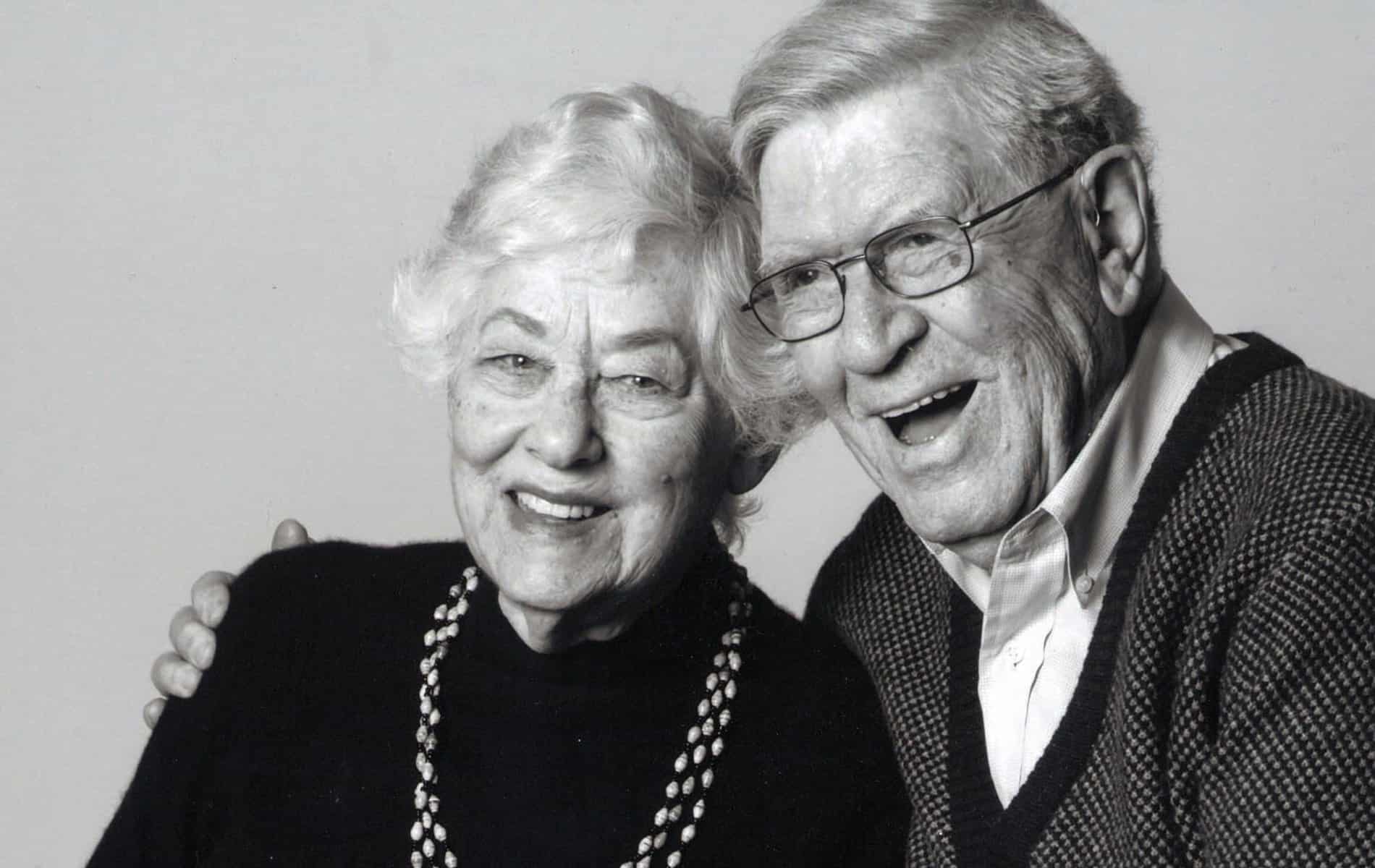A portrait of Hanne and Max Leibmann