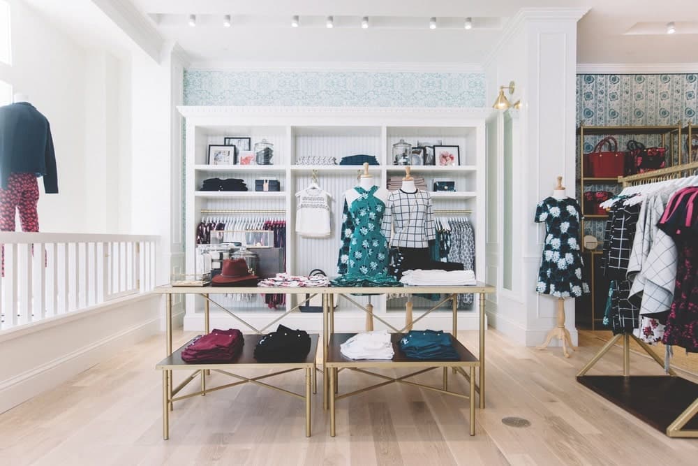 Reese Witherspoon’s lifestyle brand, Draper James, launched in 2015 and now has charming store locations in Nashville (shown here), Dallas, Atlanta, and Lexington, Kentucky