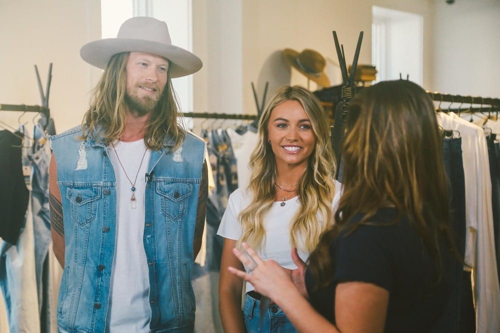 Brittany and Brian Kelley of Florida Georgia Line's clothing brand, Tribe Kelley, Tribe Kelley Trading Post