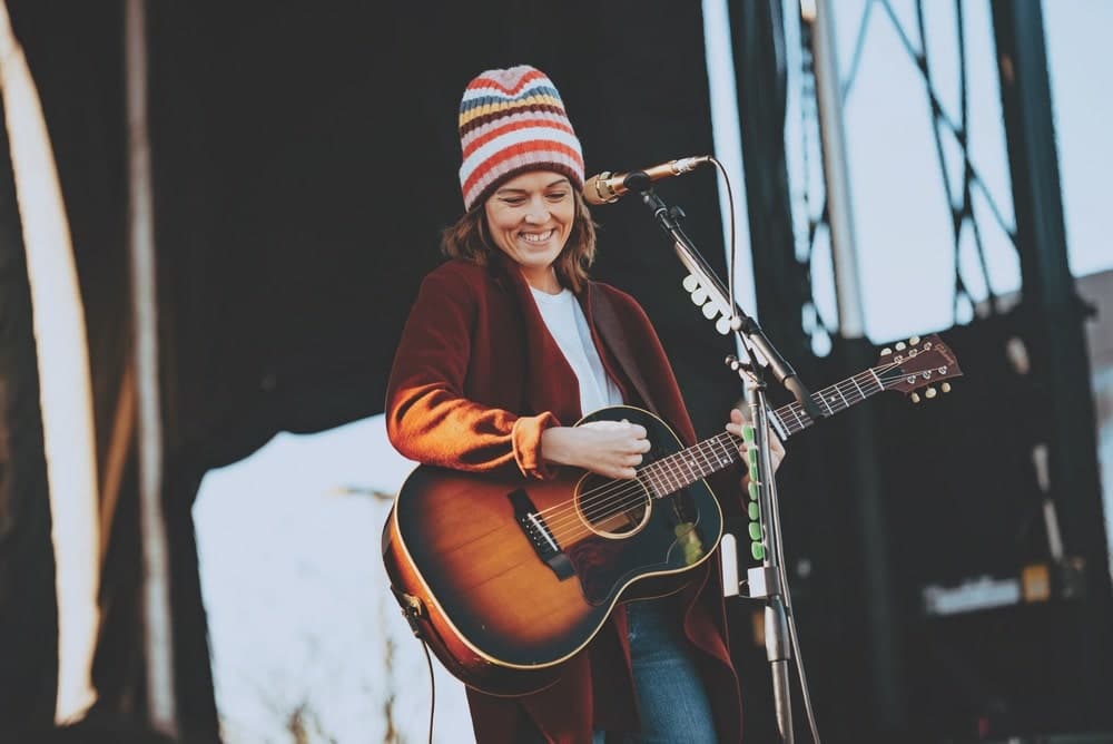 Brandi Carlile performs as Sunday’s headliner at 30A Songwriters Festival in Grand Boulevard