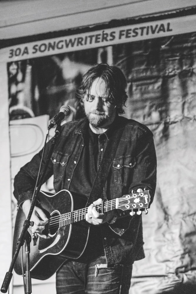 Hayes Carll rocks the stage at 30A Songwriters Festival 2019.