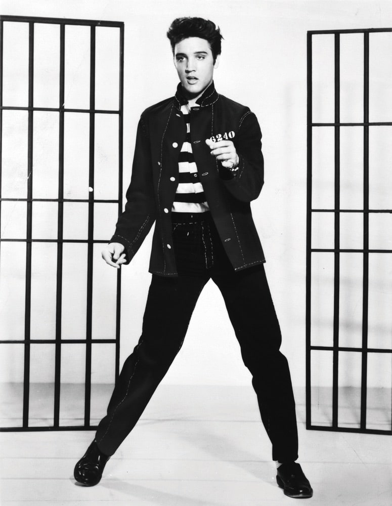 Elvis Presley in Jailhouse Rock (Metro-Goldwyn-Mayer, 1957)