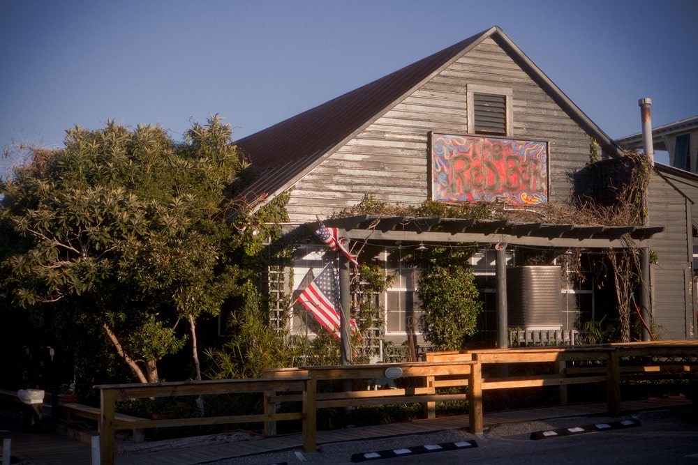 The Red Bar and Piccolo Restaurant in Grayton Beach, Florida, Oli Petit