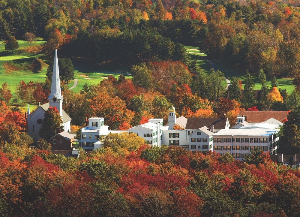 The Golf Club at Equinox in Vermont’s Green Mountains. Photo courtesy of Equinox Resort