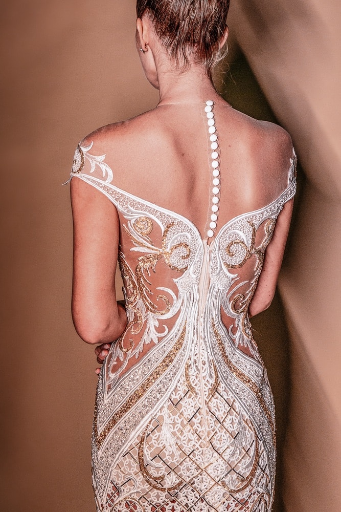 Elie Youssef’s elegant hand-beaded designs are available through private appointment at the brand’s retailers in Miami and Beirut. Learn more and schedule a visit at ElieYoussef.com.