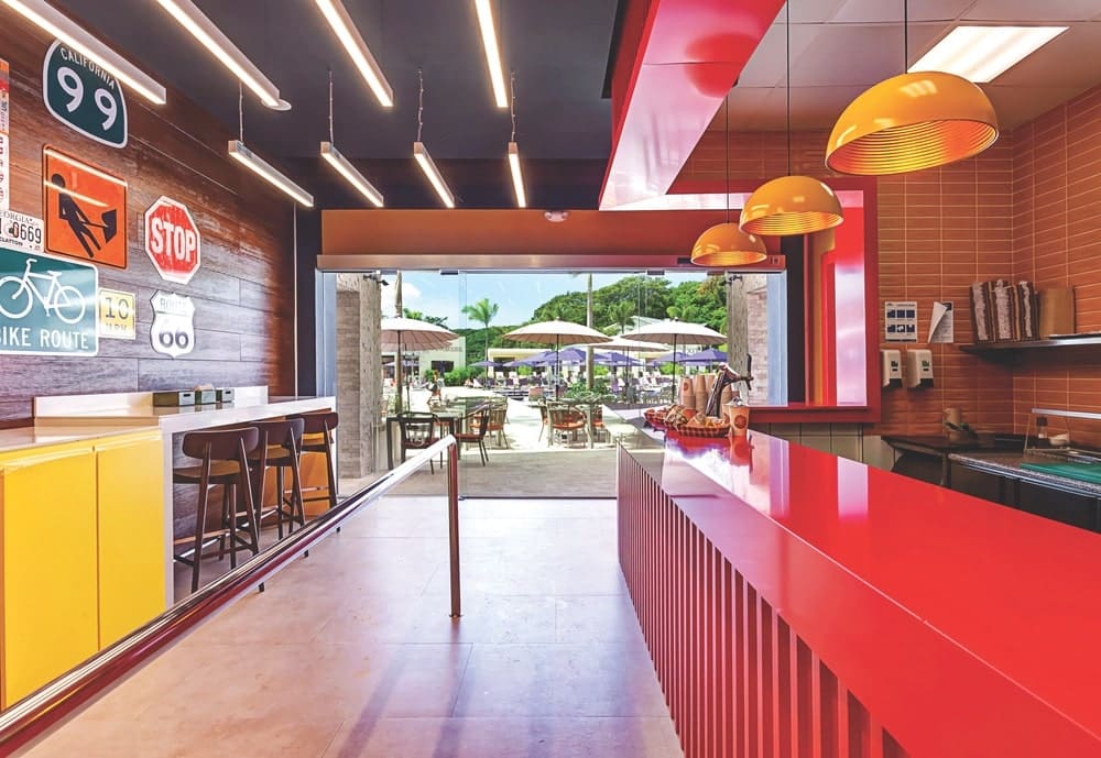 Planet Hollywood Beach Resort Costa Rica, Guy Fieri’s burger bar is a hot spot for quick dining with flair.