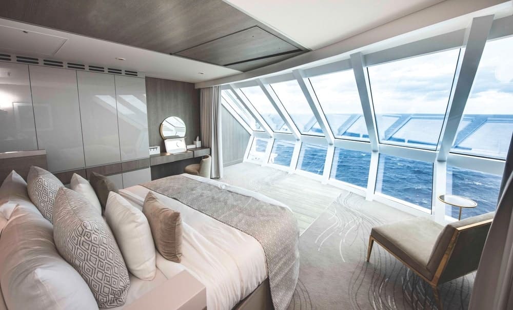 The view from a suite on the Celebrity Edge can’t be beat! | Photo courtesy of Celebrity Cruises
