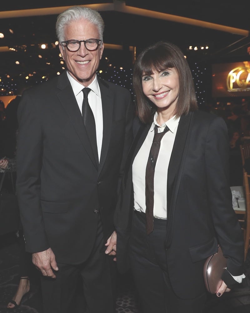 30th Annual Producers Guild Awards, Cadillac, Beverly Hilton, Beverly Hills, Ted Danson, Mary Steenburgen