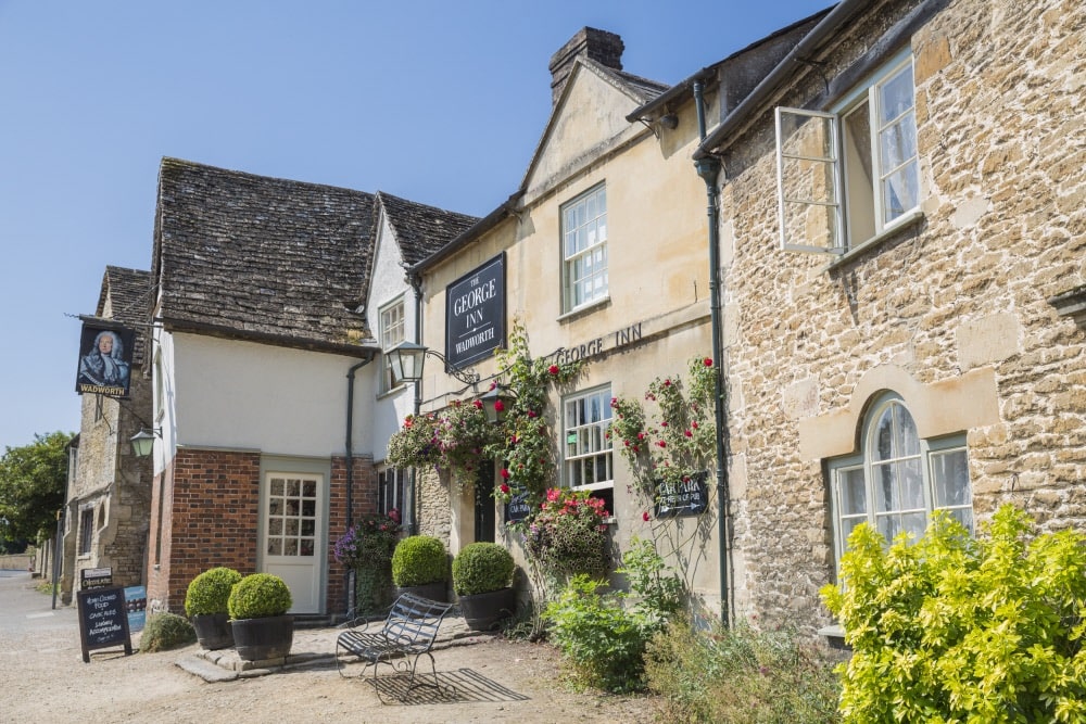 The historic George Inn in Lacock—a perfect place to make your headquarters while exploring England’s mystical tourism opportunities. | Photo courtesy of the National Trust