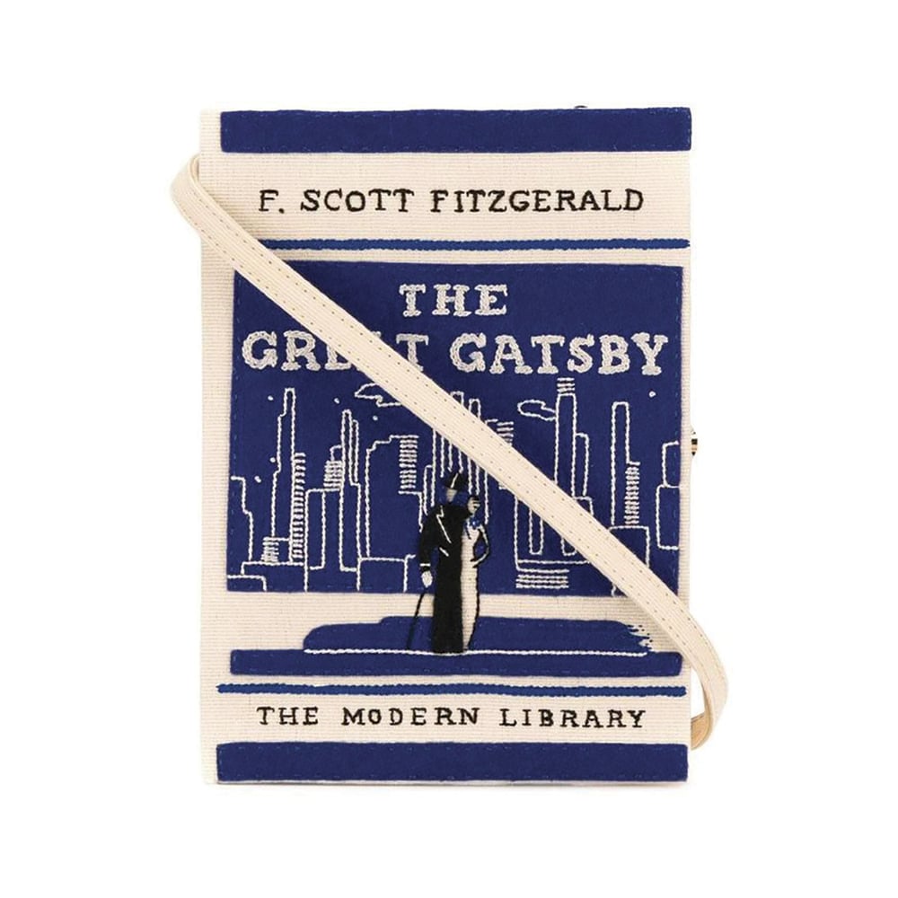 Olympia Le-Tan Limited Edition The Great Gatsby Book Clutch with Strap