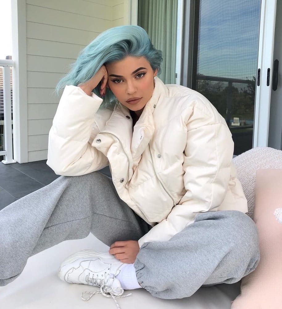 2019 Hair Trends, Kylie Jenner, pastel hair color, Instagram