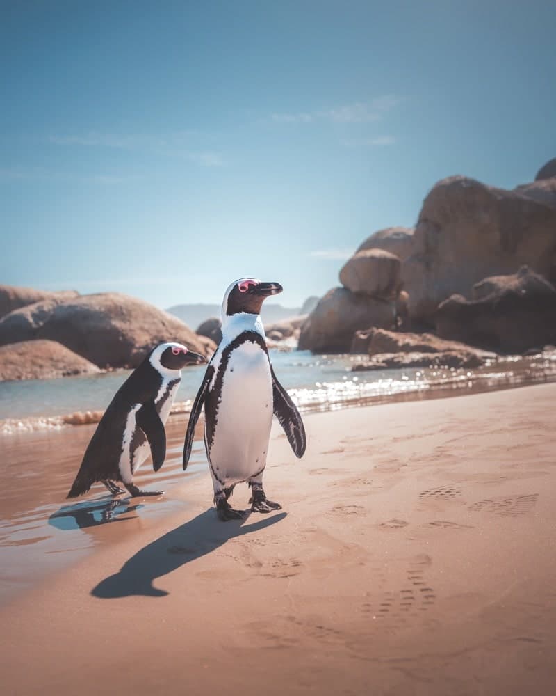 On his Instagram, this photo of penguins in Cape Town, South Africa, is accompanied by Paul Hänninen’s playful caption, “Tag these two knuckleheads from your friend list.”