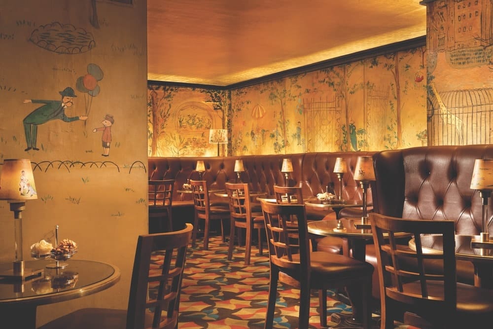 Ludwig Bemelmans’s classic murals draw people worldwide to Bemelmans Bar inside the Carlyle, hotel, new york
