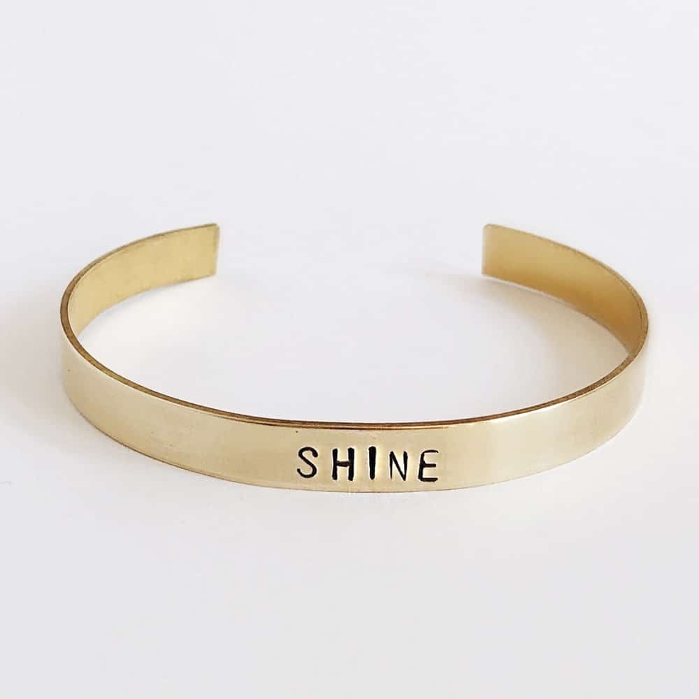 Sevenly Hand-Stamped Brass Cuffs for a Cause