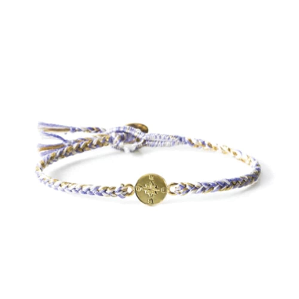 The Brave Collection Lilac Compass Bracelet
