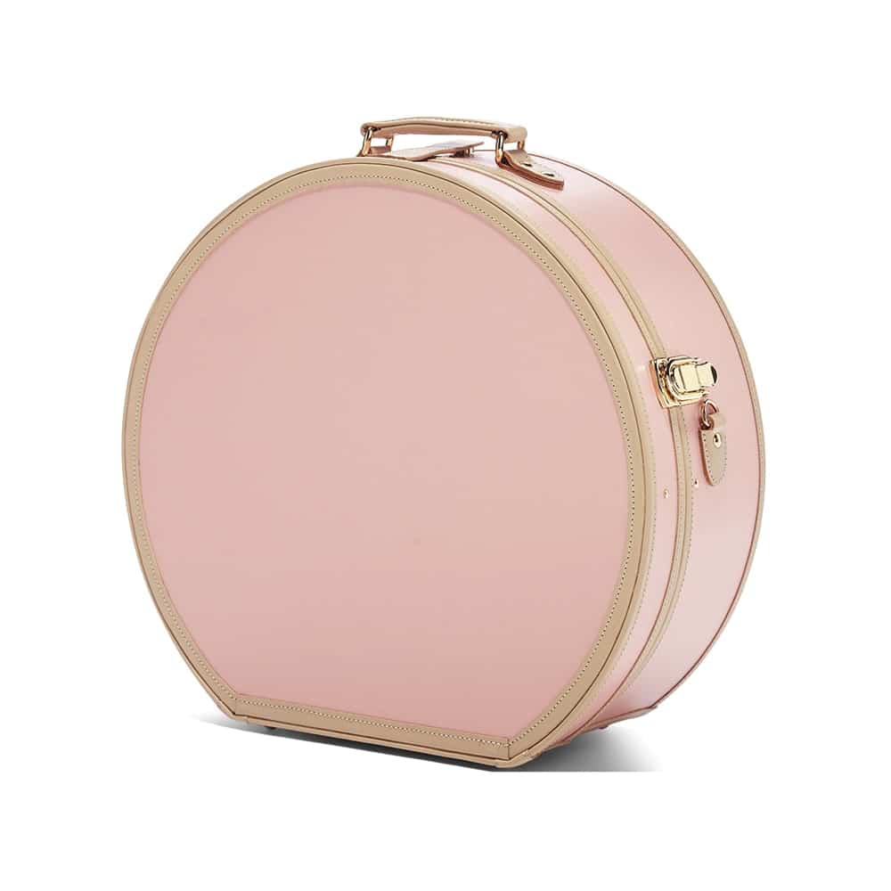 The Correspondent Pink Deluxe Hatbox, Steamline Luggage
