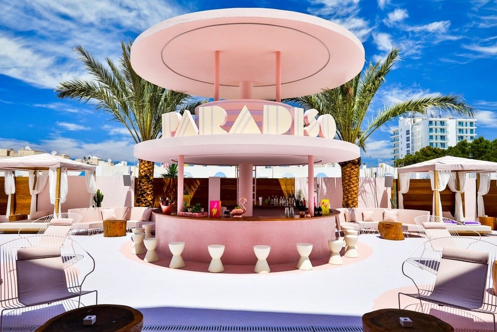 VIE Goes Pink, Pink Destinations Around the World, Breast Cancer Awareness Month, Paradiso Ibiza, Paradiso Art Hotel