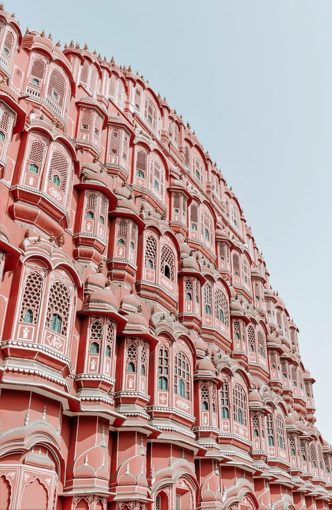 VIE Goes Pink, Pink Destinations Around the World, Breast Cancer Awareness Month, Hawa Mahal Jaipur India