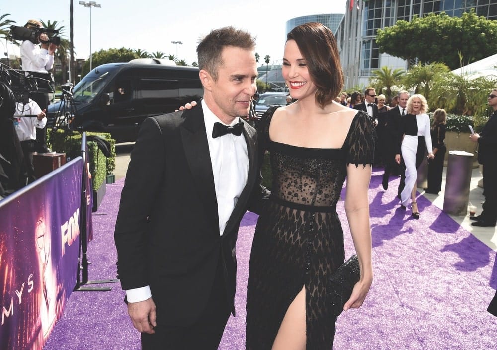 Sam Rockwell, Leslie Bibb, Seventy-First Primetime Emmy Awards