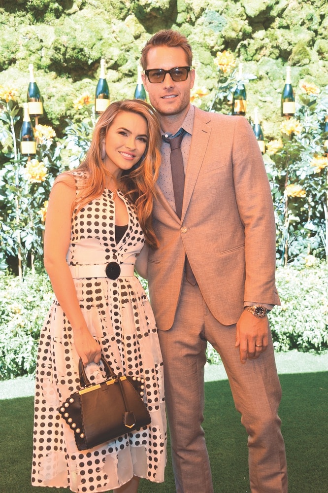 Chrishell Stause, Justin Hartley, Tenth Annual Veuve Clicquot Polo Classic Los Angeles