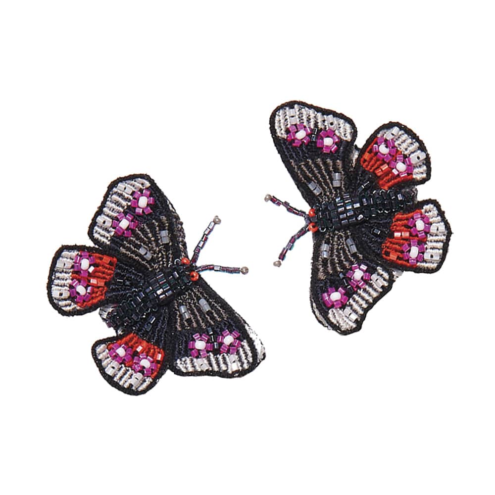 Mignonne Gavigan Butterfly Stud Earrings, Grand Boulevard, Howard Group, Hemline