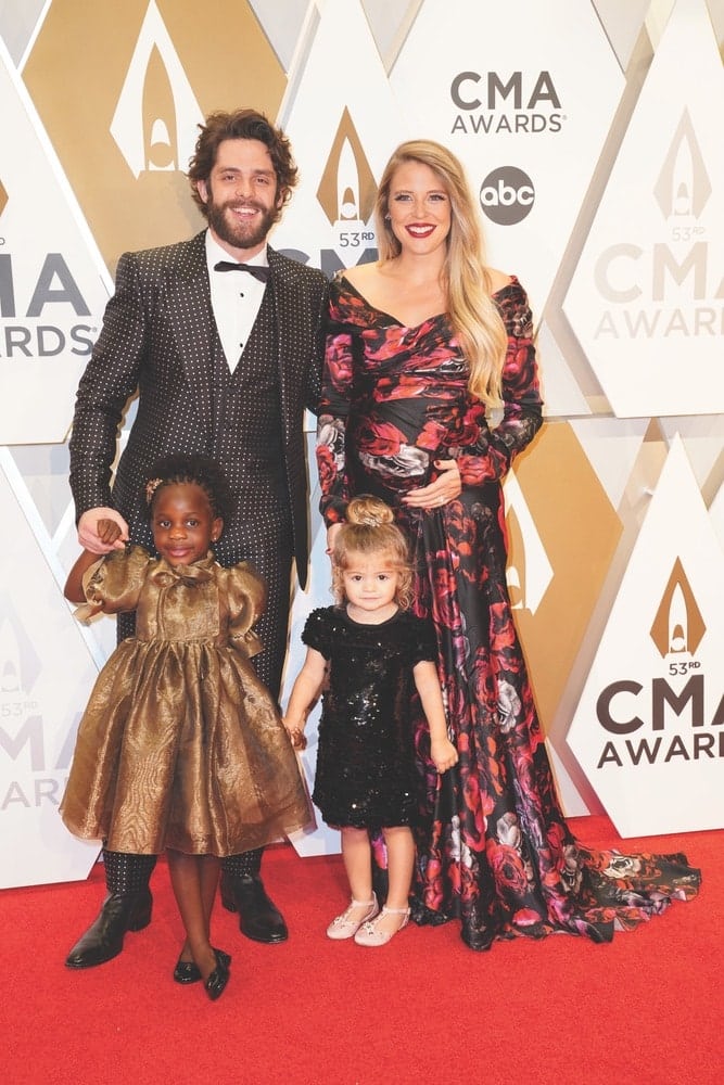 Thomas Rhett, Lauren Akins, CMA Awards, 2019 CMA Awards, Country Music Association, 53rd Annual CMA Awards, 53rd Annual Country Music Association Awards, Bridgestone Arena