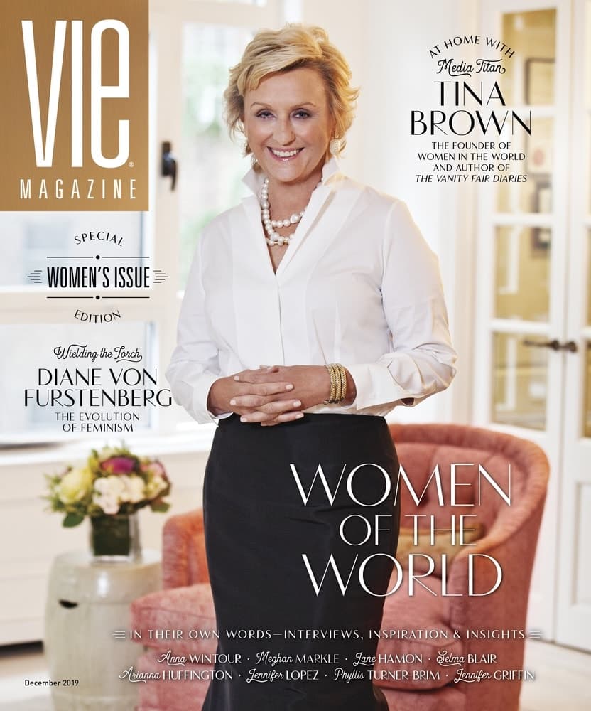 VIE Magazine December 2019 Women's Issue, Tina Brown, Women in the World