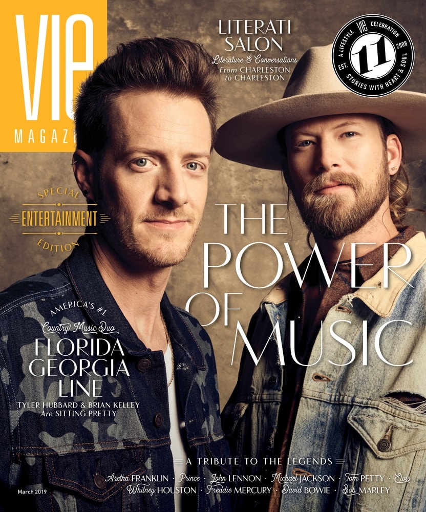 VIE Magazine March 2019 Special Entertainment Issue, Florida Georgia Line, Tyler Hubbard, Brian Kelley