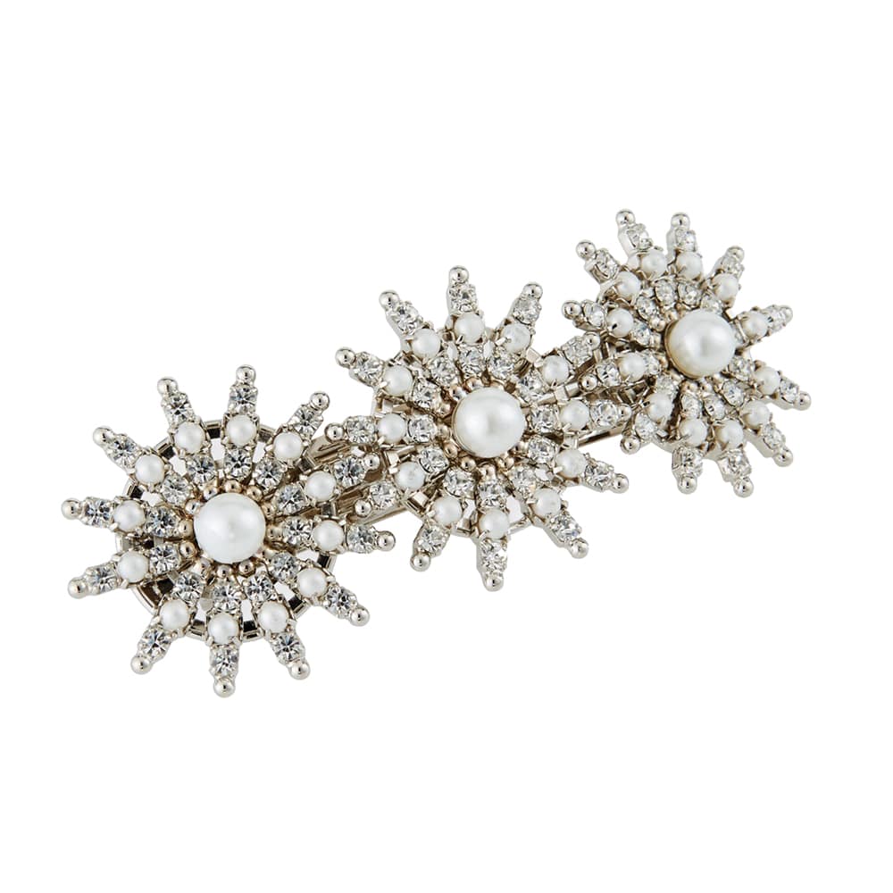 Auden Pearly crystal-spike hair clip