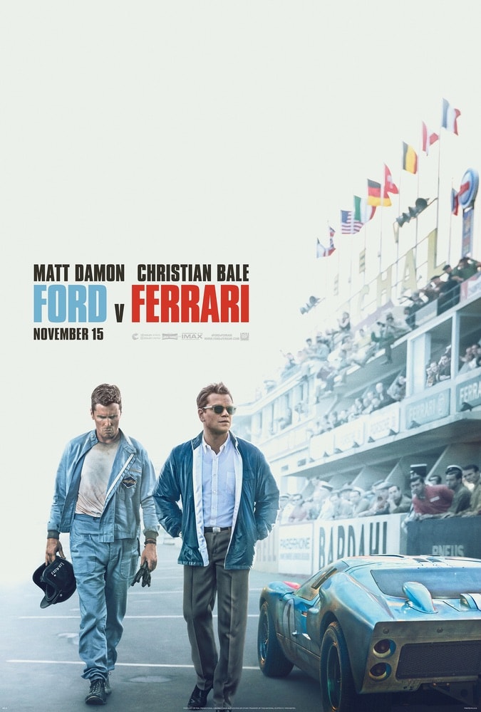 Ford v Ferrari, Matt Damon, Christian Bale, Twentieth Century Fox Film Corporation, 92nd Oscars, The Oscars