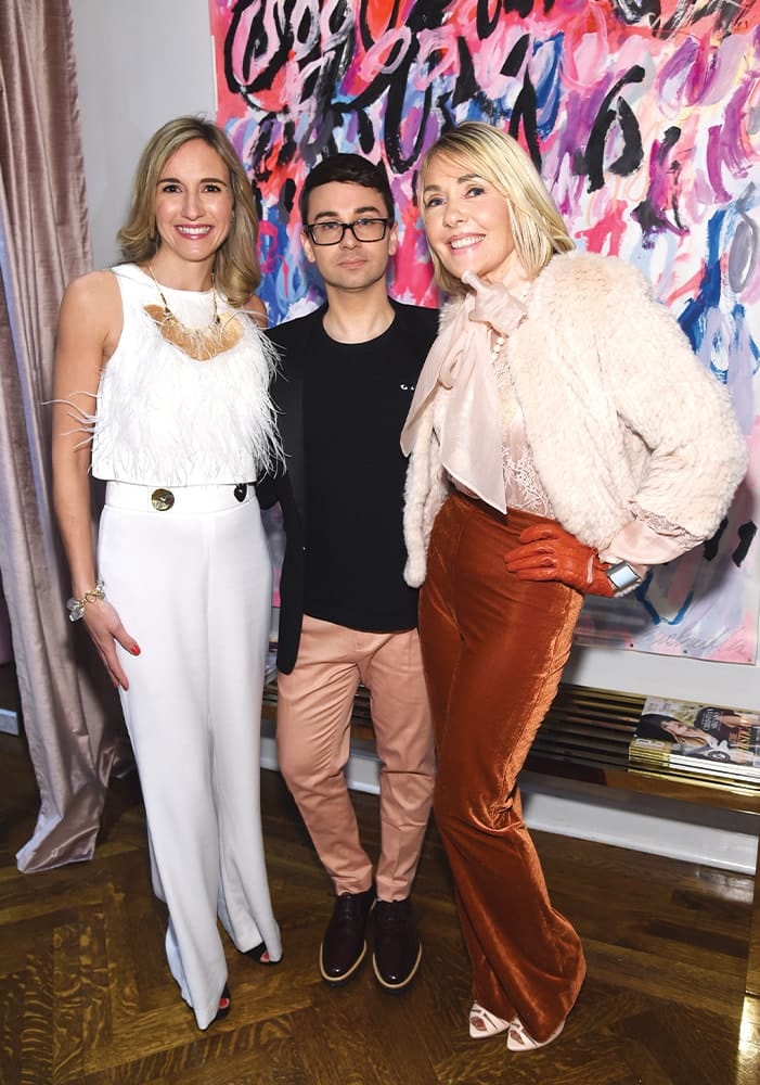 Tracey Thomas, Christian Siriano, Lisa Burwell, The Curated NYC