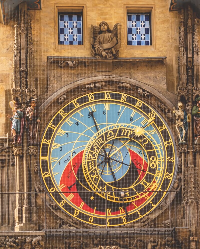 The Prague Astronomical Clock, or Prague Orloj, was first installed in 1410 at the Old Town Hall. It is the third-oldest astronomical clock in the world and the oldest clock still in operation.