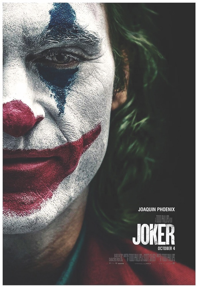 VIE Magazine, Top Films of 2019, Joker, Warner Bros, Warner Brothers