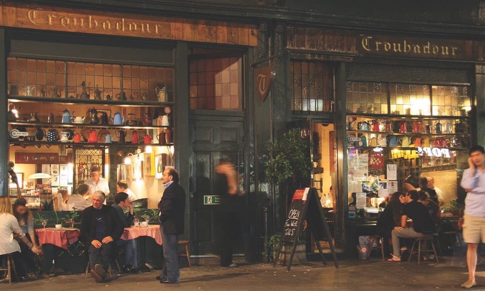 The Troubadour café, The Troubadour London