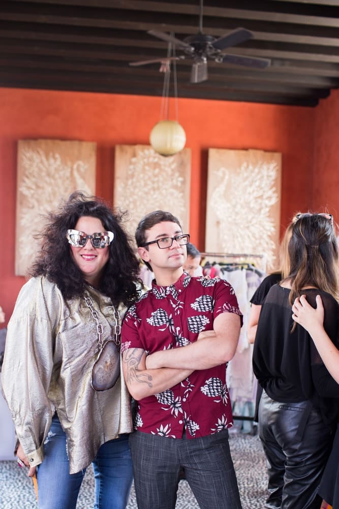 Ashley Longshore and Christian Siriano, Alys Beach, South Walton Fashion Week 2016