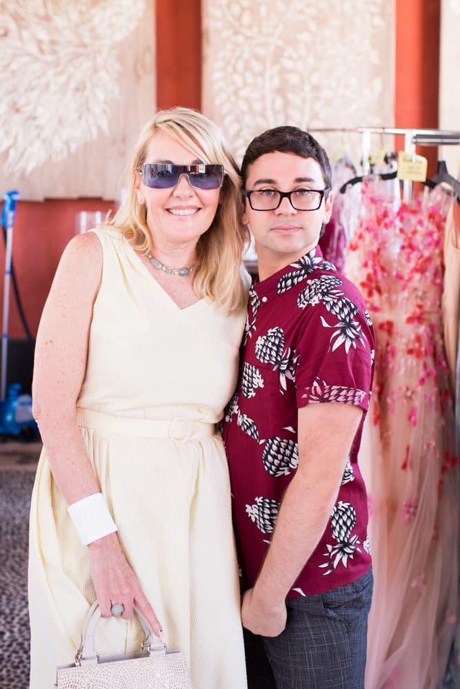 Lisa Burwell and Christian Siriano, Alys Beach, South Walton Fashion Week 2016
