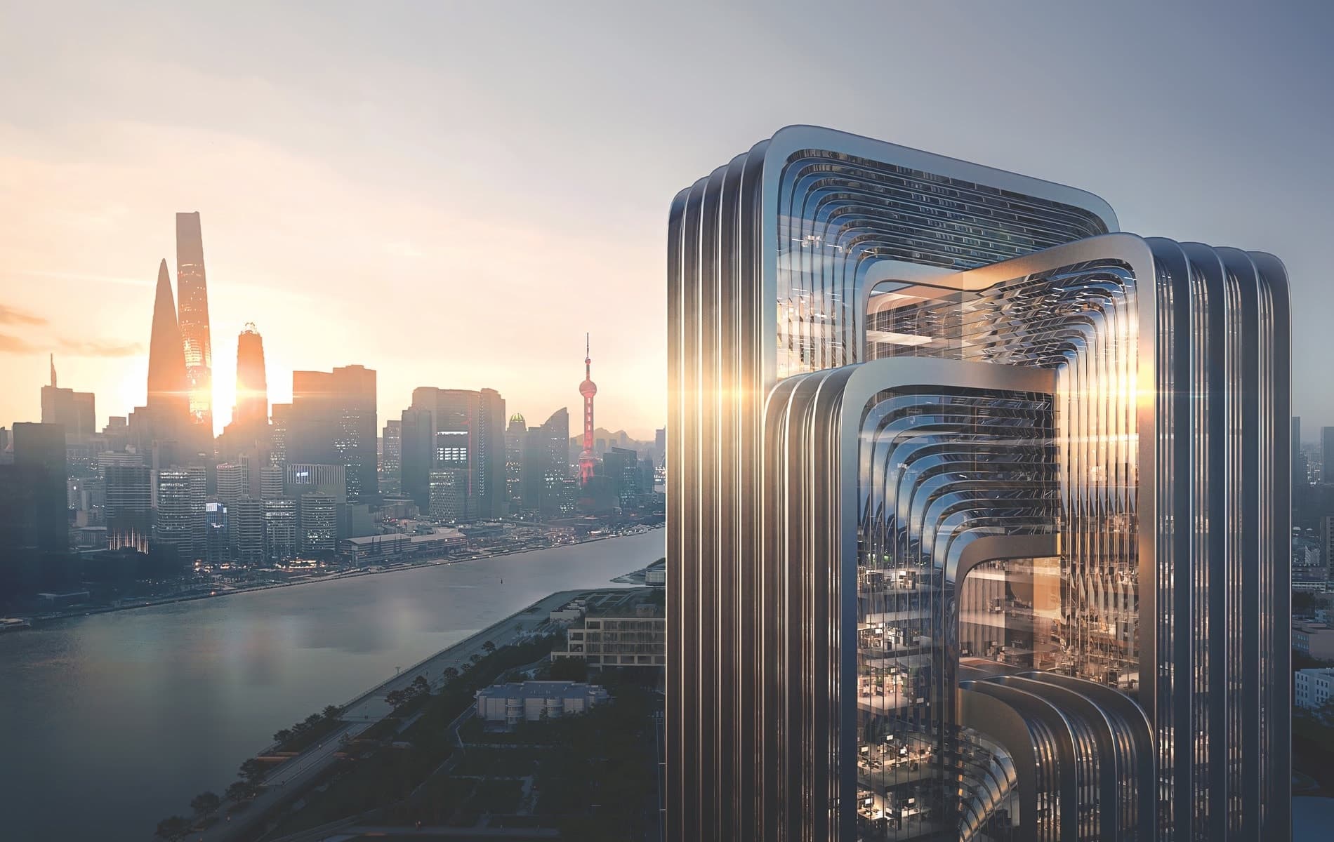Negativ, Zaha Hadid Architects, China Energy Conservation and Environmental Protection Group, Three Star Green Building Rating