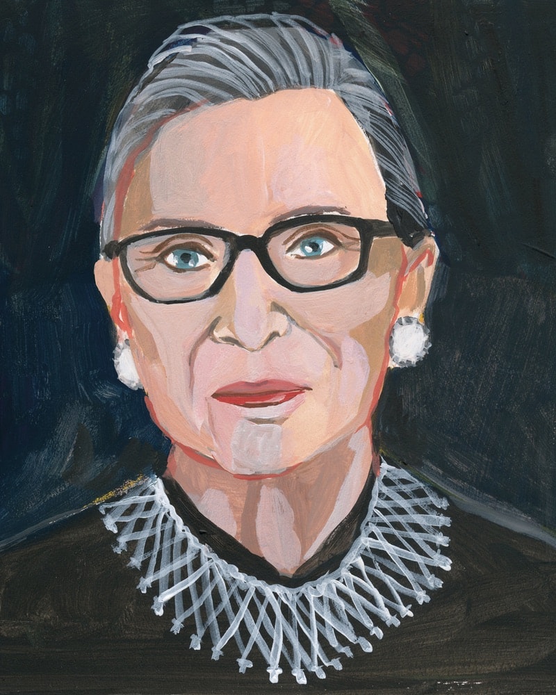 Ruth Bader Ginsburg, Justice Ruth Bader Ginsburg, Gayle Kabaker, Vital Voices: 100 Women Using Their Power to Empower