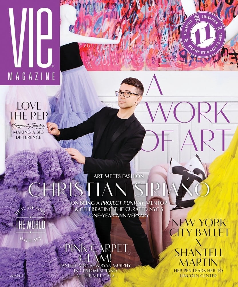VIE Magazine, Stories with Heart and Soul, The Idea Boutique, Christian Siriano, The Curated NYC
