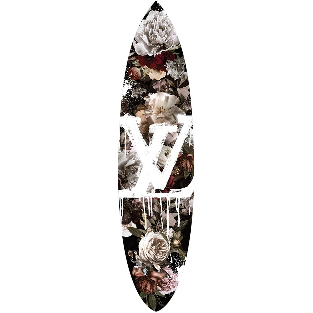 Oliver Gal King Bloom Surfboard Wall Art