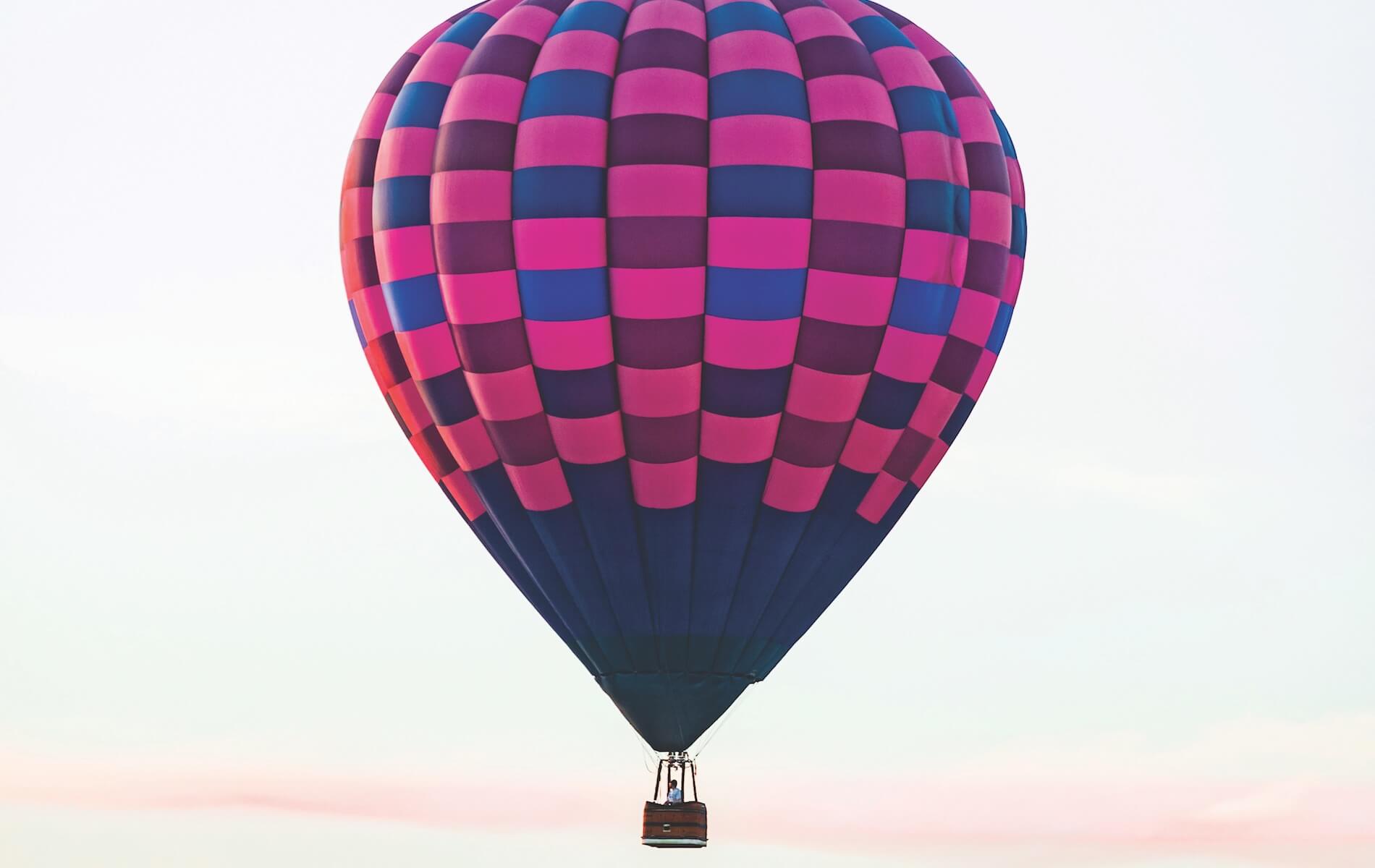 hot air balloon by remington vanhouten