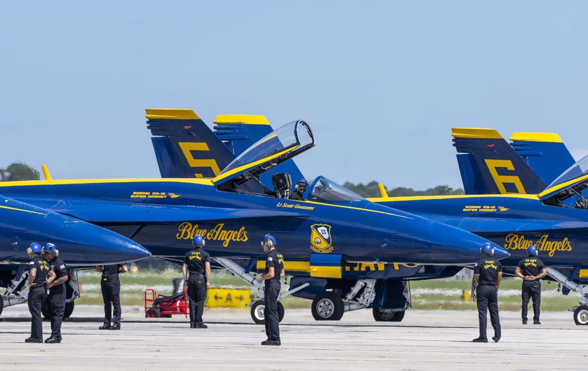 U.S. Navy Blue Angels Look Forward to 2023 Season